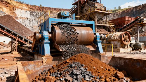 निष्क्रिय अयस्क का पुनरुद्धार: जटिल लौह अयस्क प्रसंस्करण में चुंबकीय विभाजकों का व्यावहारिक दक्षता संवर्धन