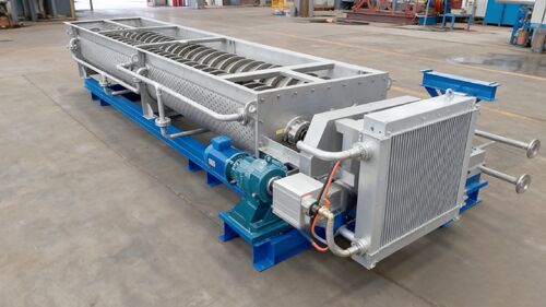 नवीनतम कंपनी समाधान के बारे में रासायनिक इंजीनियरिंग में हीट एक्सचेंज स्क्रू कन्वेयर के कुशल तापमान-नियंत्रित संदेश अनुप्रयोग