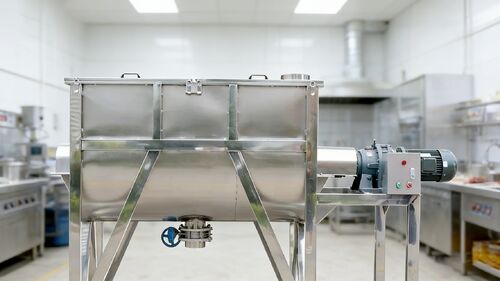 स्टेनलेस स्टील ड्राई पाउडर मिक्सरः खाद्य मसालों में एकरूपता और सुरक्षा बढ़ाने के लिए प्रमुख उपकरण