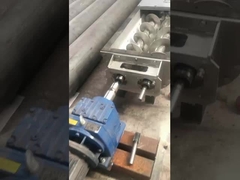 कार्बन स्टील हीट ट्रांसपोर्ट स्क्रू ऑगर कन्वेयर रासायनिक उद्योग के लिए