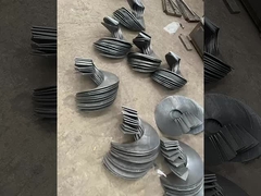 सेक्शनल फ्लाइट मशीन स्पाइरल ब्लेड मशीन शाफ्टलेस स्क्रू कन्वेयर के लिए