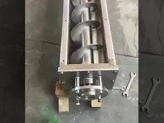 अनुकूलित पेंच फीडर रासायनिक उद्योग यू के आकार के पेंच ऑगर कन्वेयर