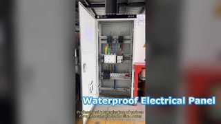 टिकाऊ स्टेनलेस स्टील विद्युत पैनल