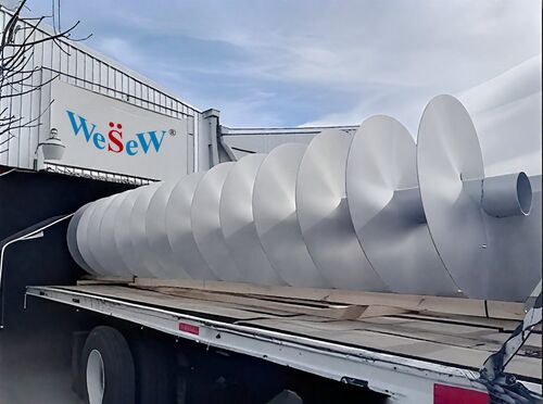 के बारे में नवीनतम कंपनी समाचार स्क्रू कन्वेयर थोक सामग्री हैंडलिंग विशेषज्ञ हम आपको स्क्रू कन्वेयर और ऑगर उड़ान निर्माण में हमारे सभी अनुभव प्रदान करते हैं