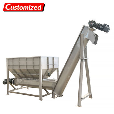 अच्छी कीमत बड़ी मात्रा में सामग्री के संचरण और माल के परिवहन के लिए अनुकूलित हेलिकल शाफ्टलेस स्क्रू कन्वेयर ऑनलाइन