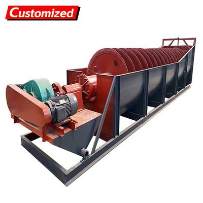 अच्छी कीमत oem Screw Sand Washing Machine 175 T/h Spiral Sand Washer Sand Washing Plant Manufacture Spiral Sand Washer to motorway,hydropower, building wash, classify, eliminatecontaminants. ऑनलाइन