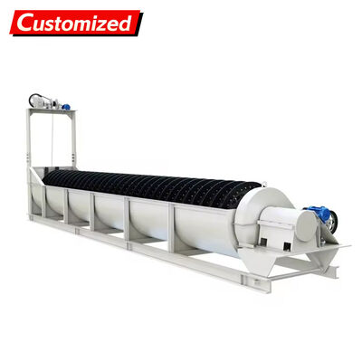 अच्छी कीमत कस्टमाइज्ड औद्योगिक खनिज नदी सिलिका रेत नदी रेत सर्पिल वॉशिंग मशीन LX765 कम निवेश वॉशिंग मशीन निर्माण, राजमार्ग, जलविद्युत संयंत्रों, रेत और बजरी संयंत्रों के लिए ऑनलाइन