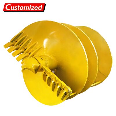 अच्छी कीमत अनुकूलित ऑगर ड्रिलिंग मशीन, ड्रिलिंग रिग, मिट्टी खोदने की मशीन, ढेर ऑगर ड्रिल, या पुल और सड़क निर्माण के लिए सीधे पेंच डिजाइन के साथ ट्विन-स्क्रू ऑगर ड्रिल ऑनलाइन