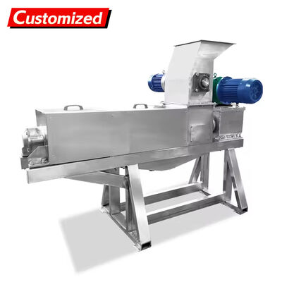 अच्छी कीमत Custom Food Processing Machinery Coconut Meat Juicer Combination Hammer Mill and Extruder for Fruit and Root Vegetable Processing Juicer ऑनलाइन