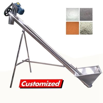 अच्छी कीमत रासायनिक उद्योग और विनिर्माण संयंत्र के लिए गर्मी प्रतिरोधी अनुकूलित पेंच ऑगर फीडर ऑनलाइन