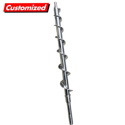 अच्छी कीमत थोक सामग्री हैंडलिंग के लिए OEM कस्टम स्टेनलेस स्टील हीट प्रतिरोधी ऑगर पेंच और पेंच कन्वेयर ब्लेड ऑनलाइन