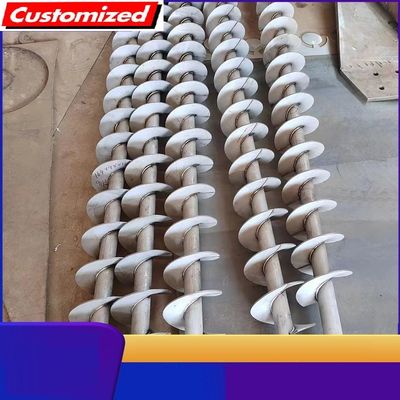 अच्छी कीमत उच्च परिशुद्धता स्टेनलेस स्टील SS304 SS316 शाफ्टलेस ऑगर पेंच कन्वेयर फार्म मशीनरी के लिए अनुकूलन योग्य ऑनलाइन