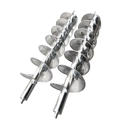 अच्छी कीमत औद्योगिक अनुप्रयोगों के लिए कस्टम स्टेनलेस स्टील हीट रेज़िस्टेंट शाफ़्टलेस स्क्रू कन्वेयर ऑगर ऑनलाइन