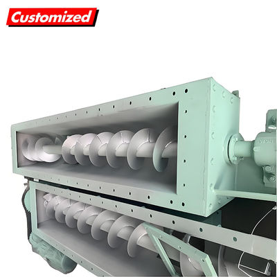 अच्छी कीमत सामग्री हैंडलिंग सिस्टम के लिए अनुकूलन योग्य गर्मी प्रतिरोधी उच्च दक्षता स्क्रू ऑगर कन्वेयर ऑनलाइन