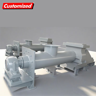 अच्छी कीमत स्टेनलेस स्टील गर्मी प्रतिरोधी पेंच ऑगर कन्वेयर थोक सामग्री हैंडलिंग के लिए अनुकूलन योग्य ऑगर के साथ ऑनलाइन