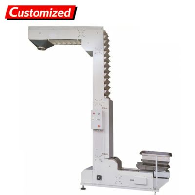 अच्छी कीमत अनुकूलित फैक्टरी SUS304 स्टेनलेस स्टील वर्टिकल Z टाइप बकेट एलिवेटर लिफ्टिंग होइस्टिंग कन्वेयर निर्माता, निर्माण सामग्री की दुकानों, मशीनरी मरम्मत की दुकानों, विनिर्माण संयंत्र के लिए ऑनलाइन