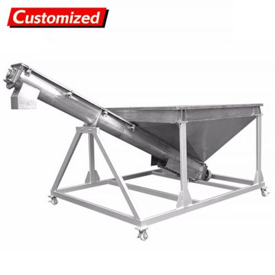 अच्छी कीमत कस्टम डिजाइन स्क्रू ऑगर फीडर वैरिएबल फ्रीक्वेंसी ड्राइव और थोक सामग्री हैंडलिंग के लिए गहरी पेंच संरचना के साथ ऑनलाइन