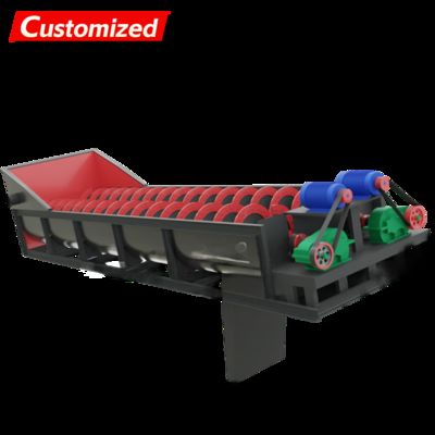 अच्छी कीमत Sand screw Washer  Spiral Sand Washing Machine high cleaning efficiency Energy Saving Mining Equipment wear-resistant steel Screw Sand Washer Machine for Gravel Pebble Basalt ऑनलाइन