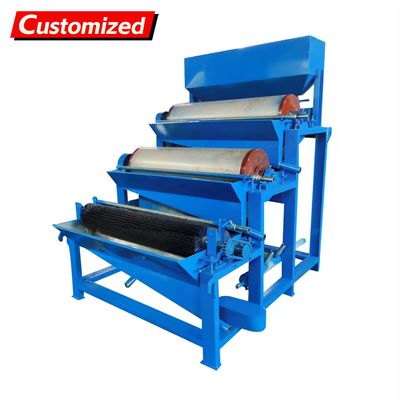 अच्छी कीमत OEM conveyor belt permanent magnet separator dry magnetic separator drawer-type magnetic separator industrial magnetic separator, suitable for waste recycling, old furniture and appliance recycling ऑनलाइन