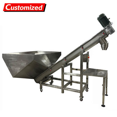 अच्छी कीमत Material Screw Conveyor Feeder Competitive Price Customization Inclined Screw Auger Conveyor With High Efficiency Manufacturer's Factory ऑनलाइन