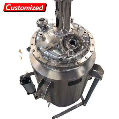 अच्छी कीमत Custom Stainless Steel Food-Grade Reaction Vessel 220V Chemical Reaction Vessel Pump Core Container 50L-5000L Suitable for Motor-Driven Chemical Reactor Equipment ऑनलाइन