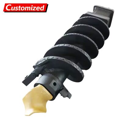 अच्छी कीमत कस्टमाइज्ड ऑगर ड्रिलिंग मशीन बजट-अनुकूल डुअल-कटिंग सिंगल-फ्लूट स्ट्रेट रॉक ऑगर रोटरी ड्रिलिंग ऑगर रॉक ऑगर ऑनलाइन