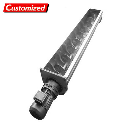 अच्छी कीमत कस्टम स्टेनलेस स्टील स्क्रू कन्वेयर शाफ्टलेस/शाफ्टेड/ट्विन-शाफ्ट प्रकार दानेदार/पाउडर सामग्री के लिए संक्षारण-प्रतिरोधी खनन स्क्रू कन्वेयर ऑनलाइन