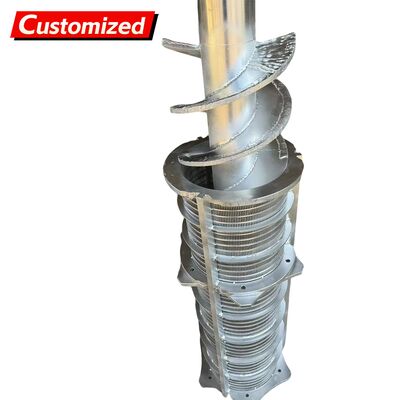 अच्छी कीमत कस्टम स्टेनलेस स्टील निरंतर पेंच कन्वेयर सर्पिल ब्लेड स्टेनलेस स्टील पेंच शाफ्ट ऊर्जा और खनन, खेतों, निर्माण कार्य के लिए स्टेनलेस स्टील, कार्बन स्टील और अन्य ऑनलाइन