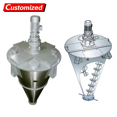 अच्छी कीमत रासायनिक प्रसंस्करण पाउडर मिक्सिंग मशीन के लिए कस्टम 50-लीटर SUS316L स्टेनलेस स्टील कोनिकल स्क्रू मिक्सर ऑनलाइन